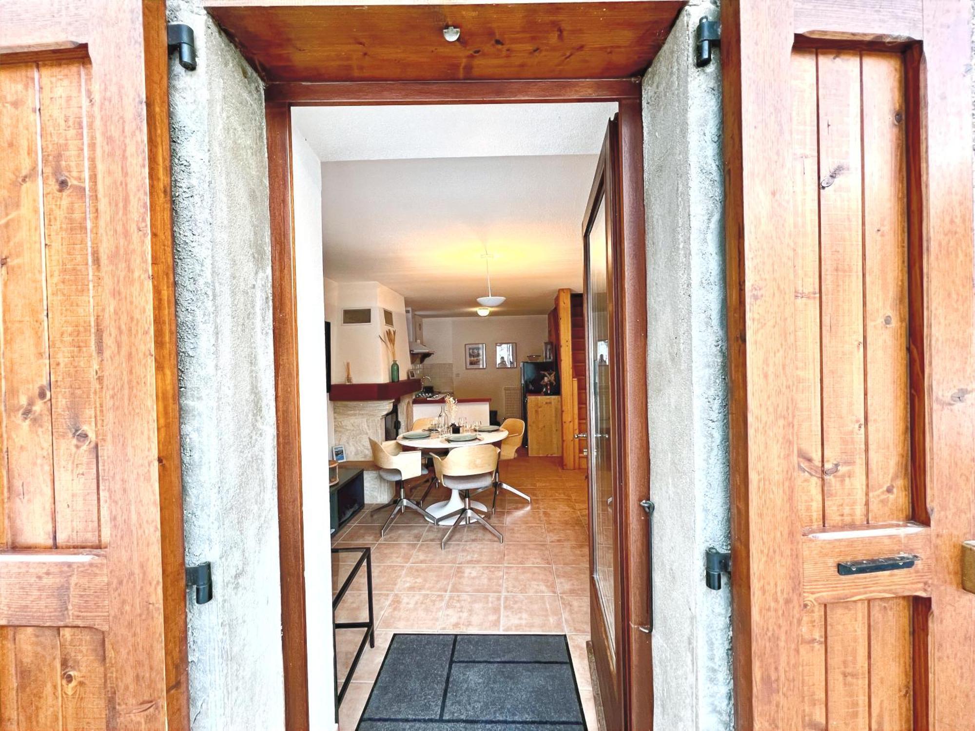 Charmante Maison De Montagne ブリアンソン エクステリア 写真