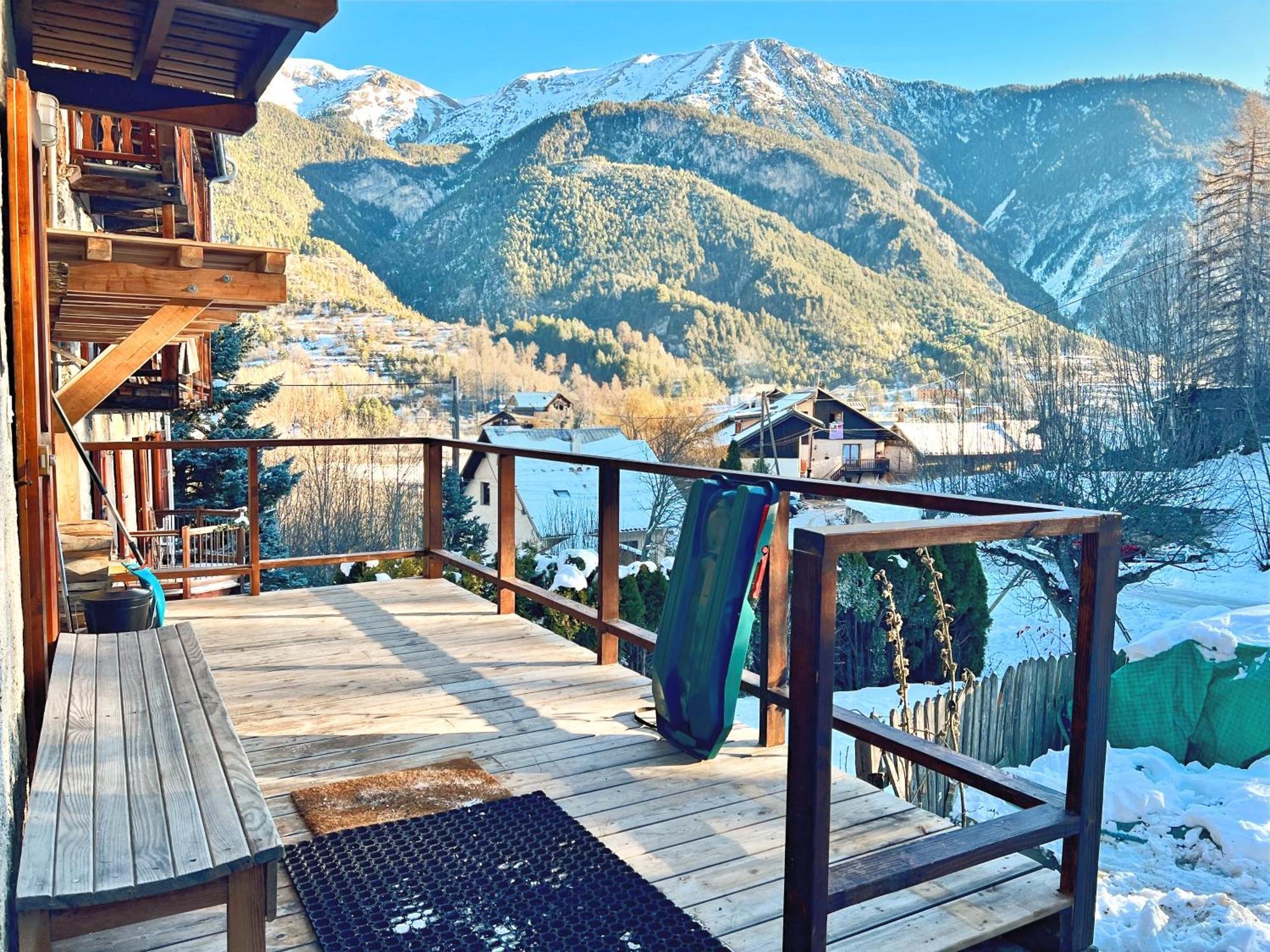 Charmante Maison De Montagne ブリアンソン エクステリア 写真